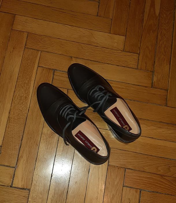 Luksusowe eleganckie męskie buty skórzane wizytowe garniturowe