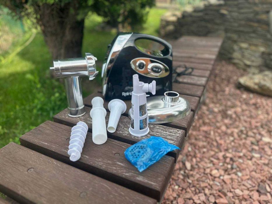 Мясорубка Германия с соковыжималкой 3800W. М'ясорубка Электромясорубка