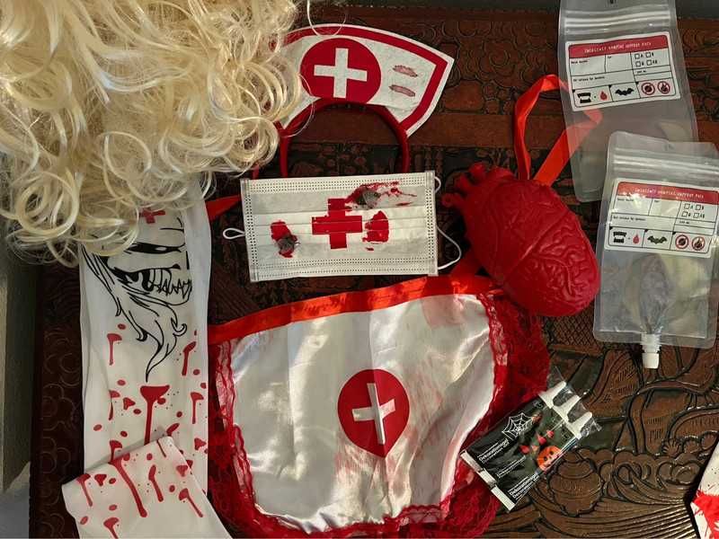 Disfarce Casal Enfermeiro Halloween