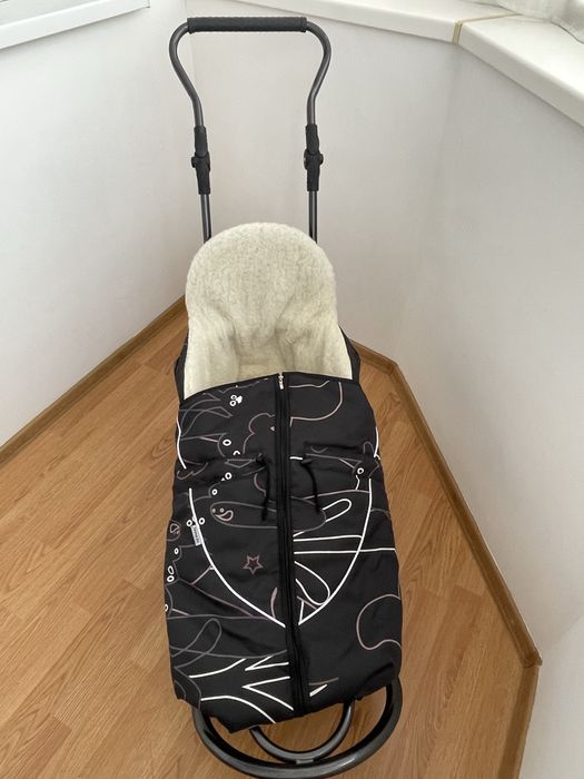 Санки Prampol з колесами та теплим конвертом 8в1