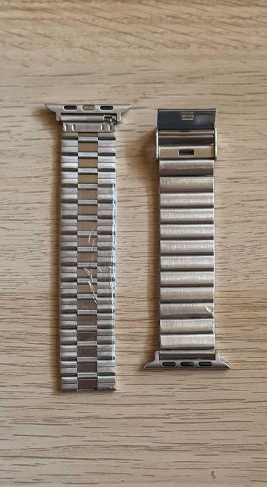 Bransoleta do Apple Watch 42-49mm srebrna stal nierdzewna 22mm