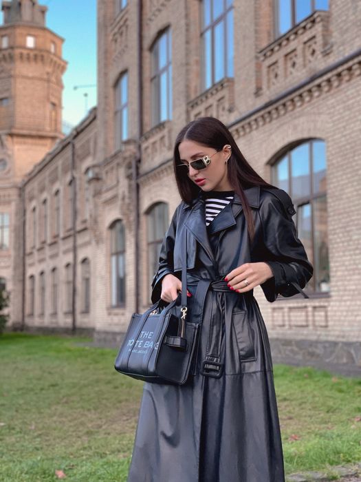 Сумка Marc Jacobs Tote bag оригінал. Кожаная черная сумка.