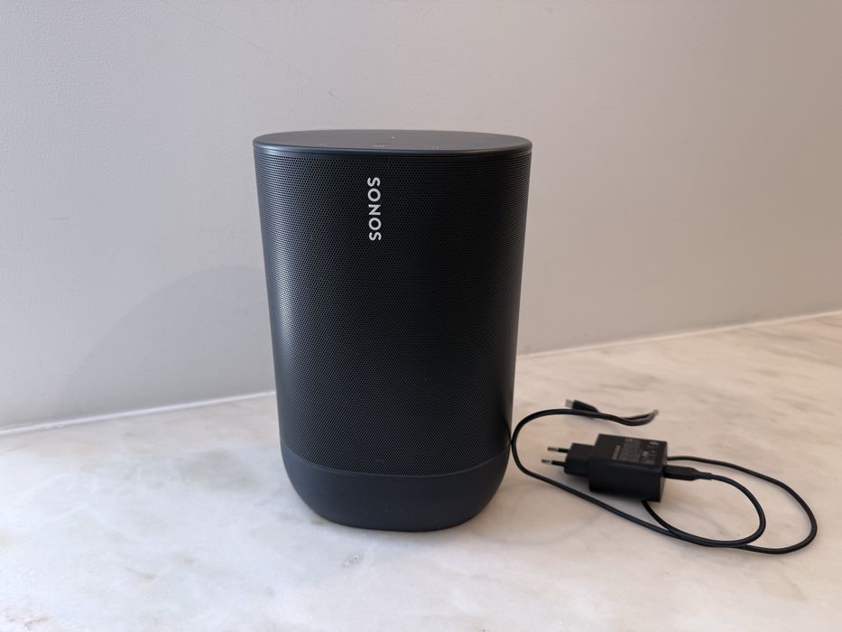 Sonos Move Coluna Inteligente Wi-Fi Bluetooth - Preto