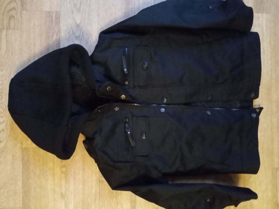 Куртка на хутрі для хлопчика 5-6 років