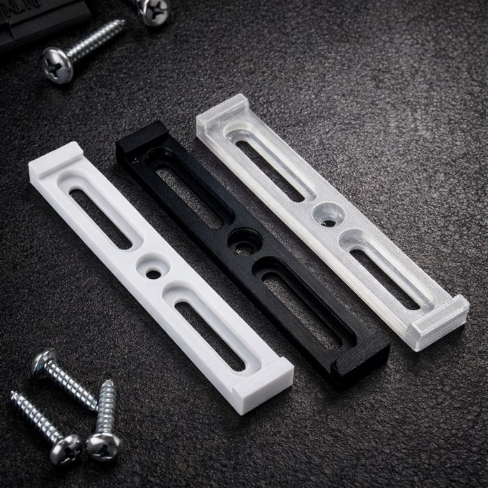 Тримач номерного знаку без рамки для авто | Європейський номер | ABS