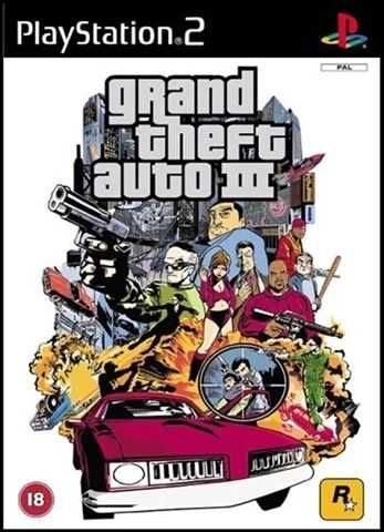 GTA 3 PS2 + mapa plakat instrukcja Tomland.eu