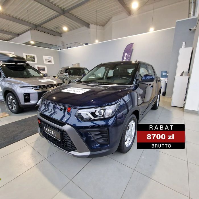 SsangYong/KGM Tivoli Joy / Benzyna 163KM / Automat / Nowy/ Kredyt 50/50 0zł / LPG