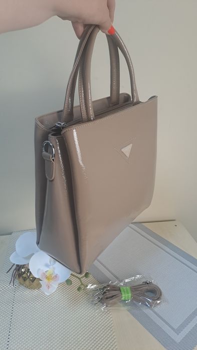 Сумка Жіноча з екошкіри,Жіноча Сумка з лакованої екошкіри люкс якості