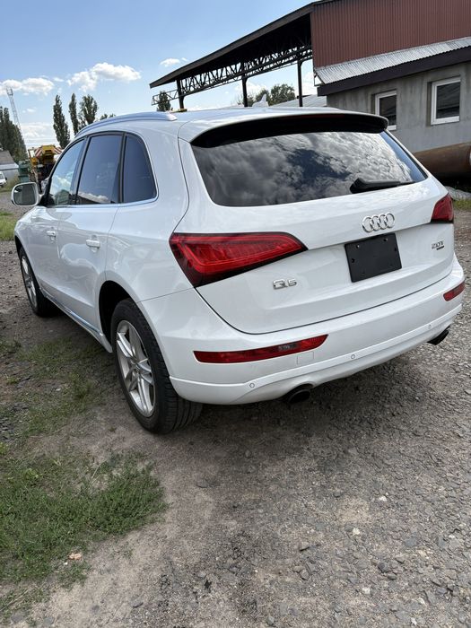 Бампер задній AUDI Q5 8R USA рестайлінг колір білий LS9R