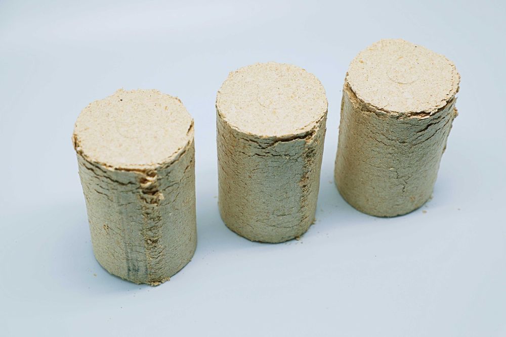 Brykiet drzewny mieszany Ø 70 mm, worek 30 kg