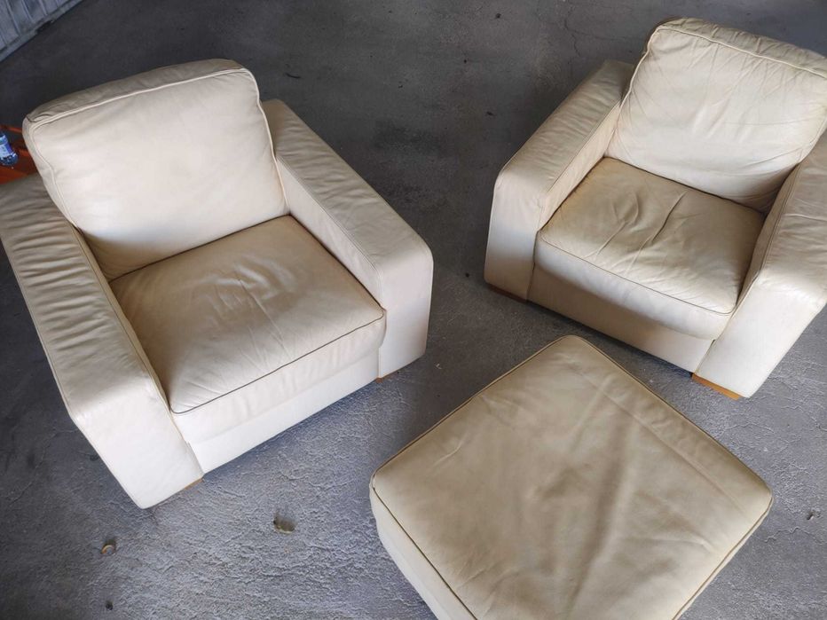 Poltronas em pele - Posso entregar