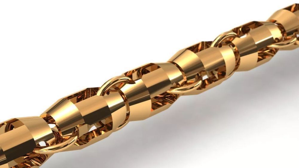 Złoty łańcuszek z żółtego białego różowego złota 14k 585 Gdańsk