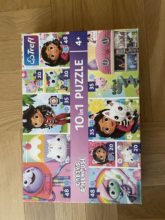 Puzzle Koci Domek Gabi Trefl 10w1