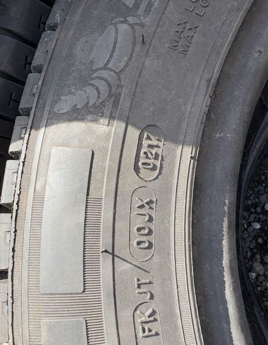 3 Komplety Opon Michelin Agilis 195/75 R16C