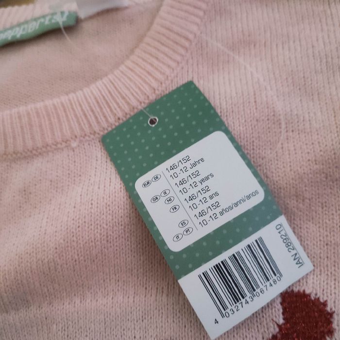 Dziewczęcy sweterek nowy 146 152 z metką prezent święta mikolajki boże