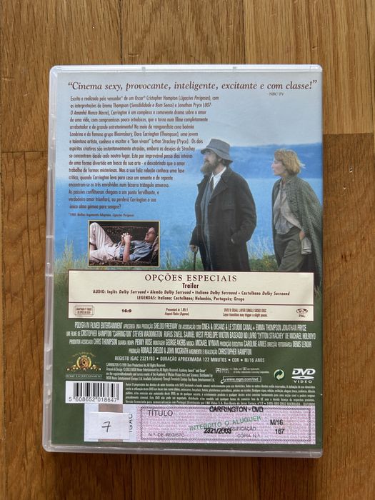 DVD Carrington (PT)