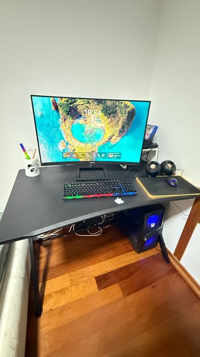PC Gaming Completo + Monitor + Mesa + Cadeira –