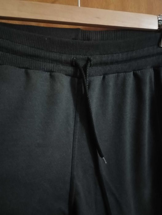 Calças Fato Treino Pretas Algodão