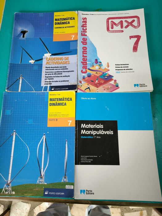 Cadernos de Atividades de Matemática 7º ano