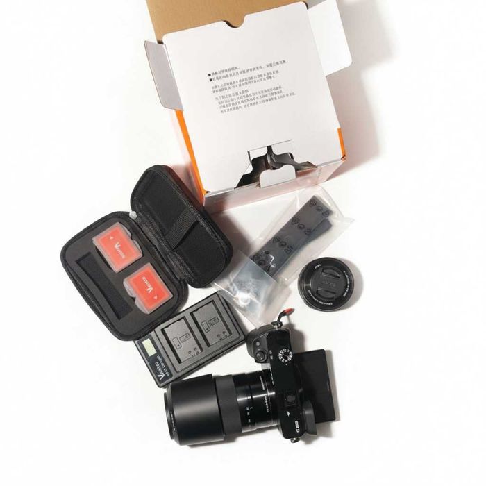 [GARANTIA] Sony a6000 Como Nova + 2 Lentes + Baterias Extra