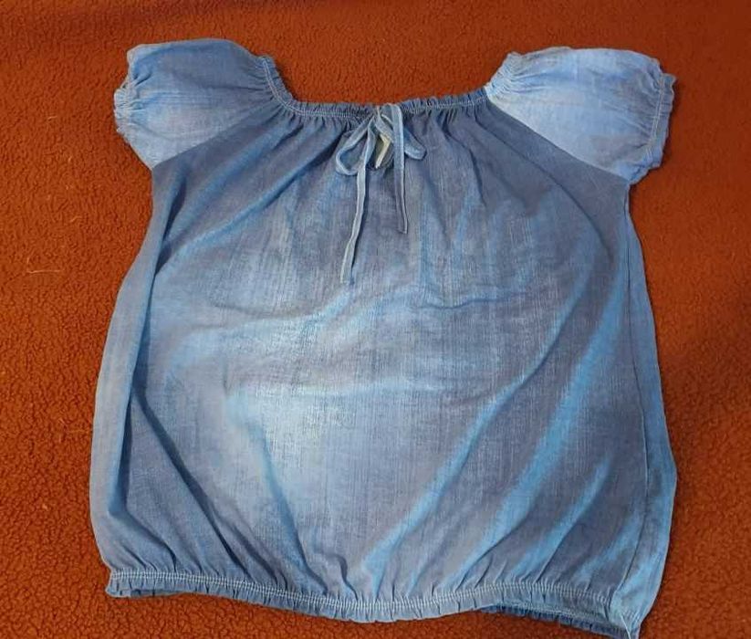 Блузка жіноча джинсового кольору, вир-во Італія, 42-46р