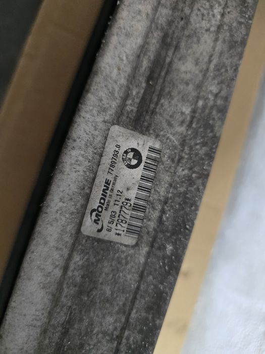 Intercooler original BMW E46