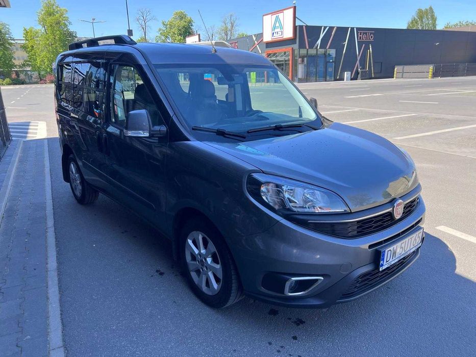 Fiat Doblo 1.6 JTD Diesel Polski Salon Jeden Właściciel Faktura Vat 23%