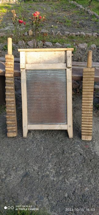 Вінтажна пральна доска