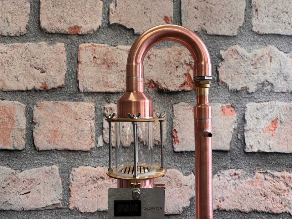 Destylator MIEDZIANY PotStill fi54 + AKCESORIA [Do domowej destylacji: Owoce, Zboża, Cukier] Kotły 30-100 litrów