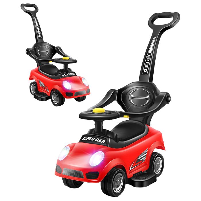 Jeździk Pchacz 3w1 Auto LED Dźwięk Dla Dzieci Prezent Na Dzień Dziecka