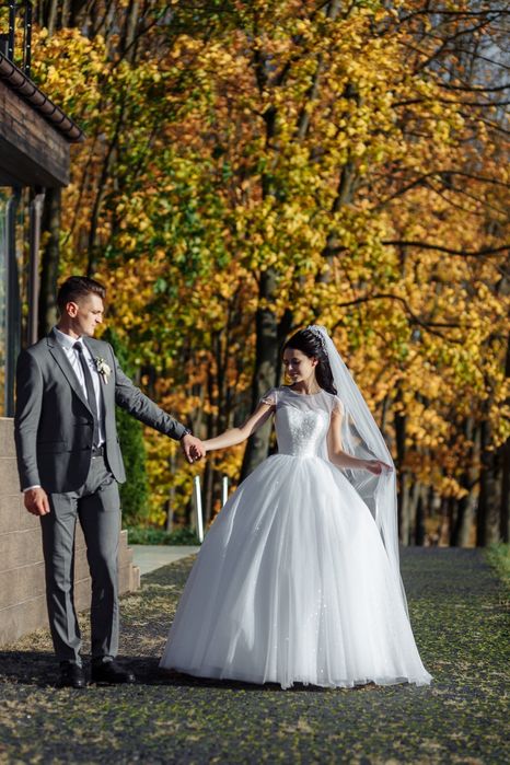 Весільна сукня xs свадебное платье Crystal