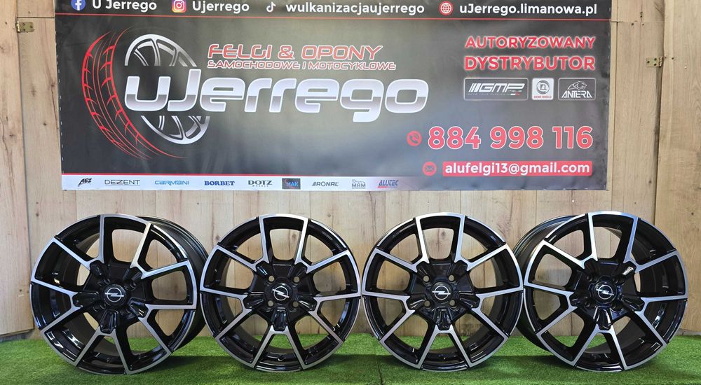 NOWE ALUFELGI OPEL 16x4x108 - Corsa, Crossland X, Mokka