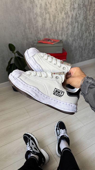 Новинка! Кросівки Maison Mihara Yasuhiro Blakey Og Sole Білі