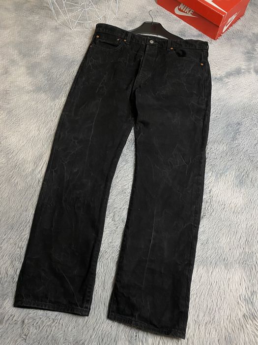 Продам мужские джинсы чёрные Levis 501