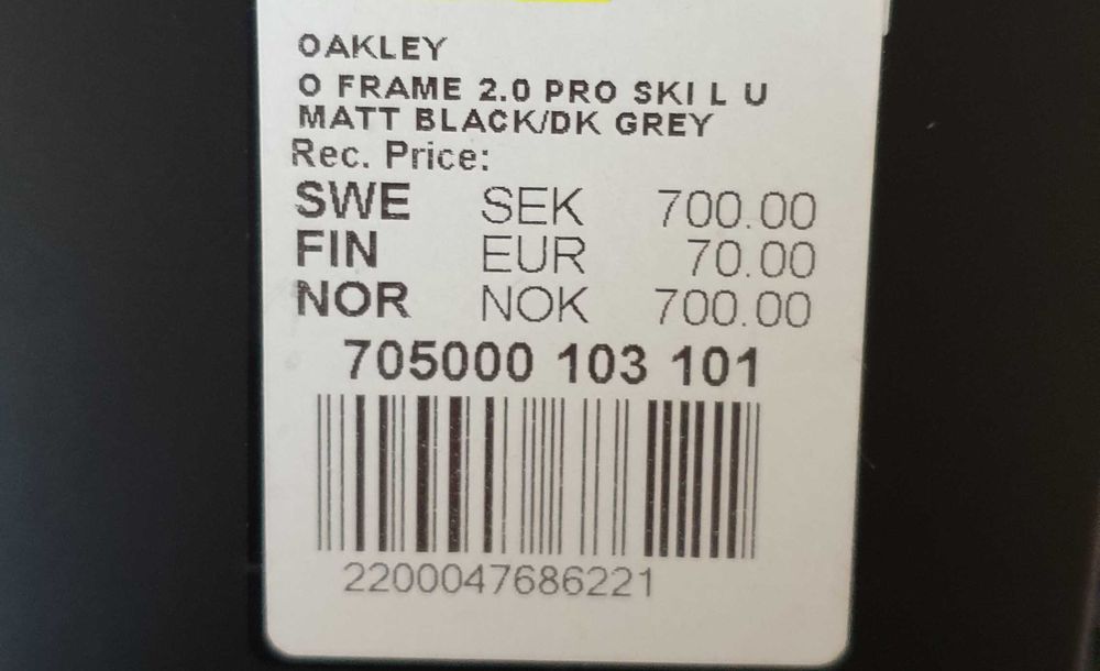 Óculos/Máscara de Ski OAKLEY