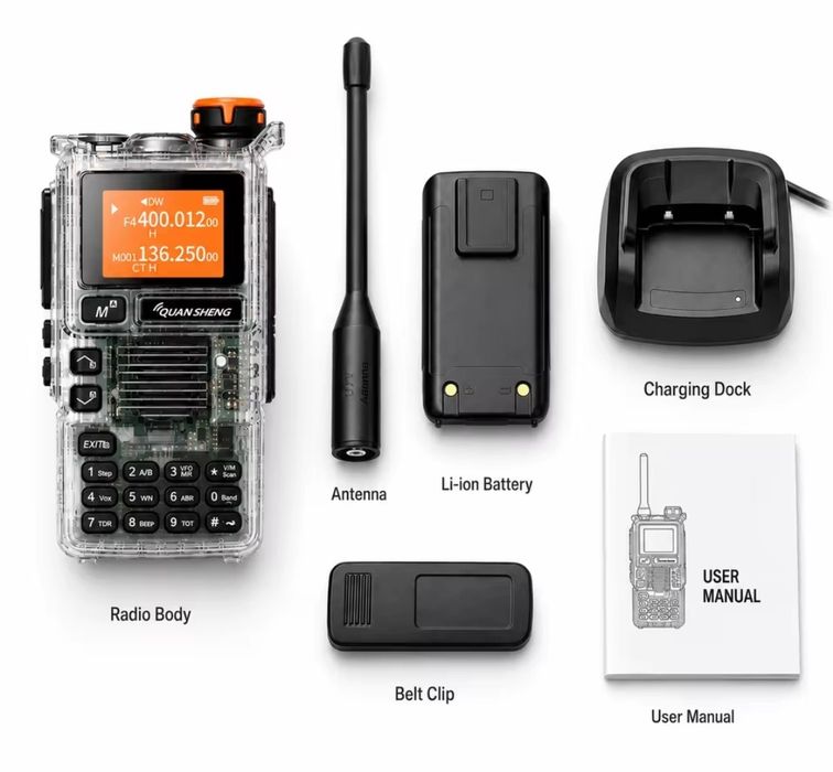 Радиостанции Quansheng UV-К5(99) v.3, Baofeng UV-K61 и DMR,  новые!