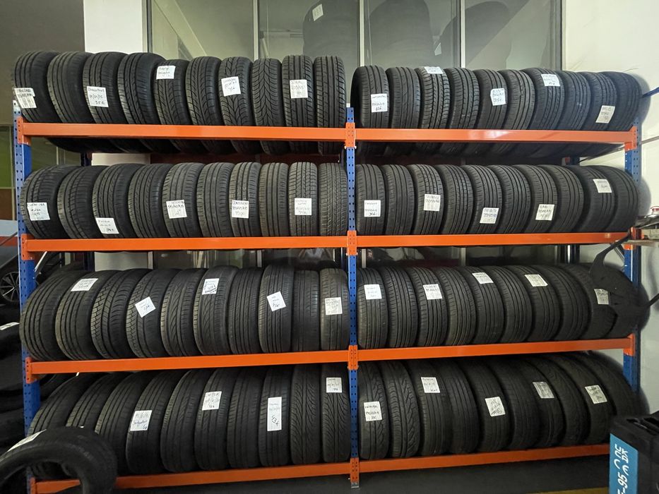 Pneus novos e semi-novos