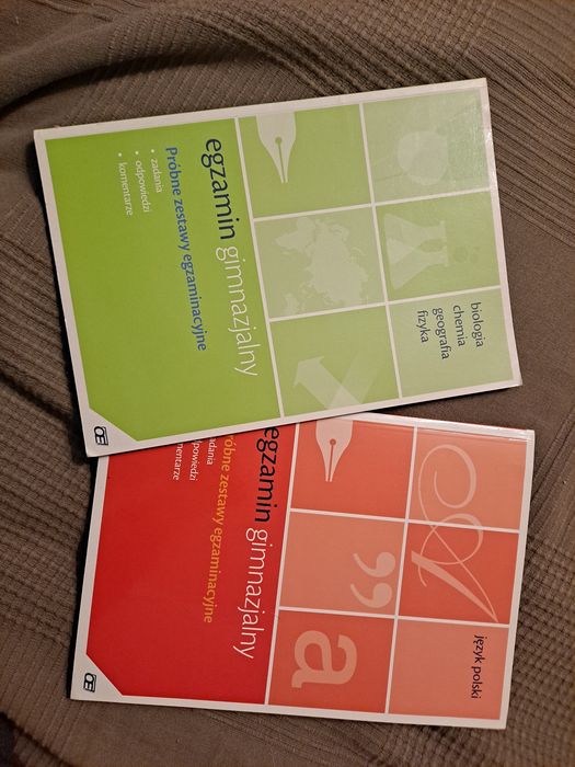 Egzamin gimnazjalny. Próbne zestawy egzaminacyjne - j. polski+przyroda