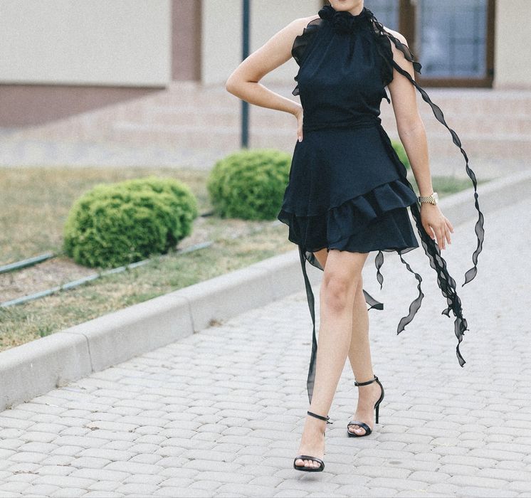 Чорна сукня, коктейльна сукня, вечірнє плаття Nasha