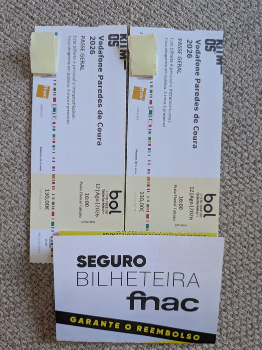 Bilhete Vodafone Paredes de Coura 2026