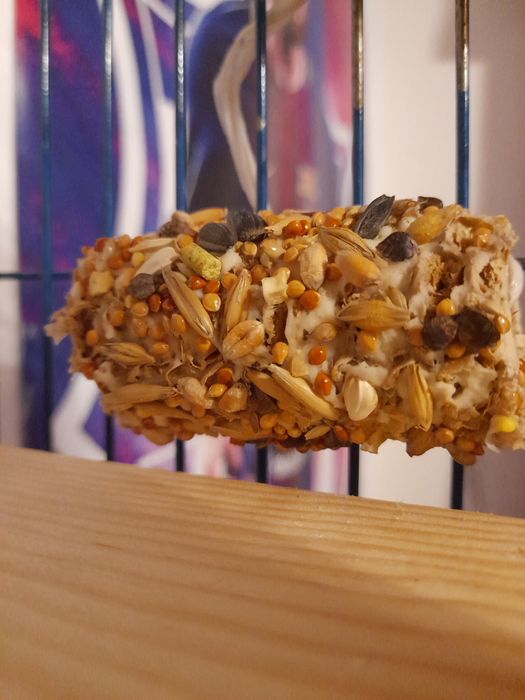 Іграшка-ласощі для папуги ручна робота