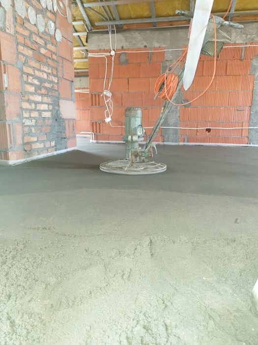 Wylewki, posadzki betonowe z mixokreta