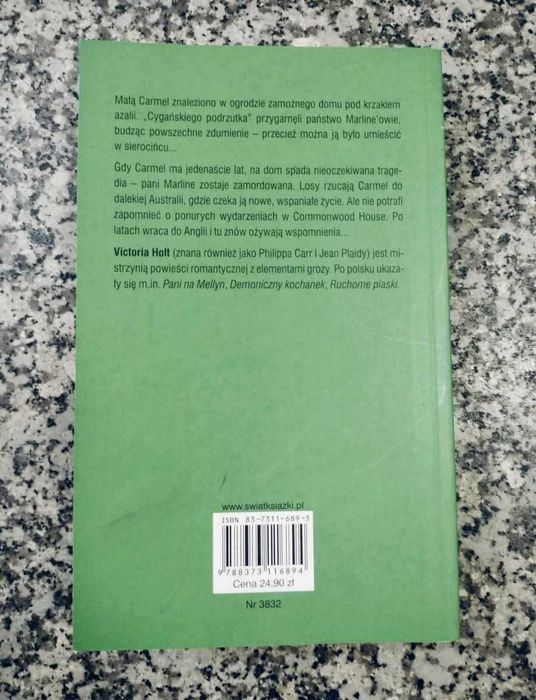 "Czarny opal" Victoria Holt