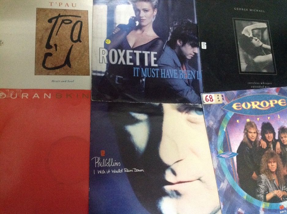 Maxi-Singles dos anos 80 e 90 em vinil