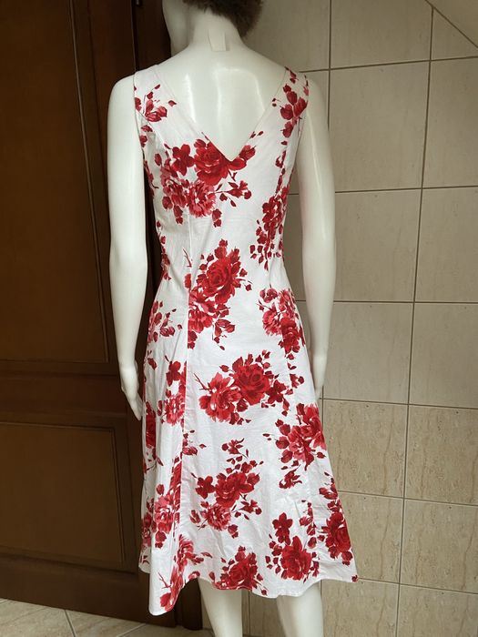 Romantyczna sukienka bawełniana