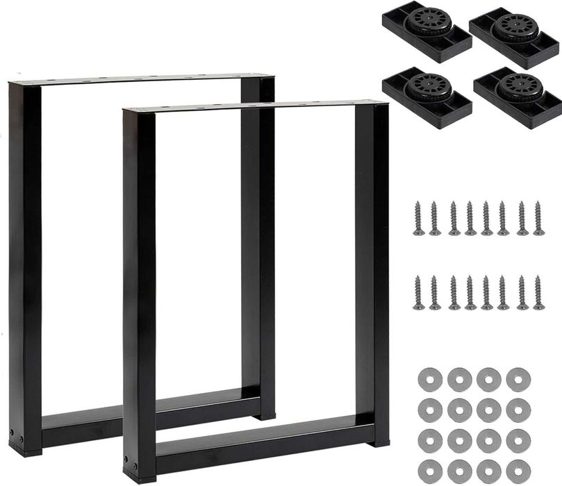 Thanaddo Metalowe Nogi do Stołu 70x72 cm – 2 szt.