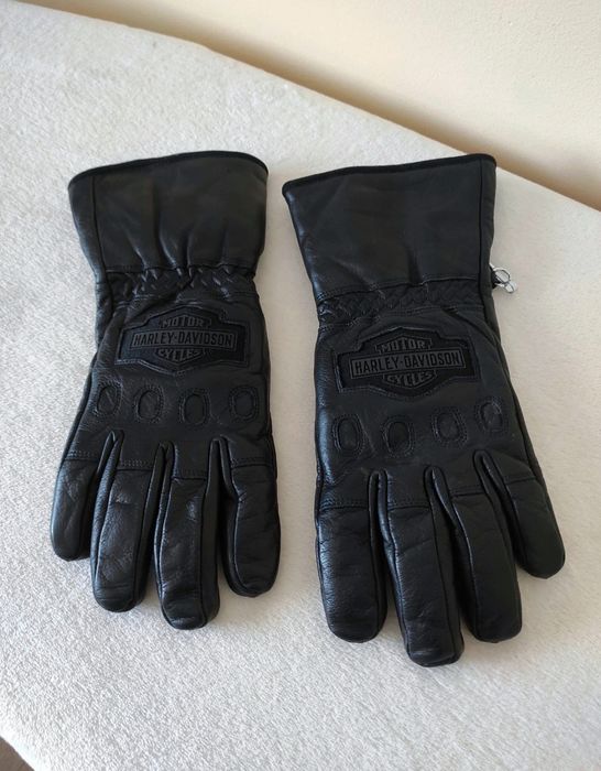 Rękawiczki skórzane Harley Davidson S