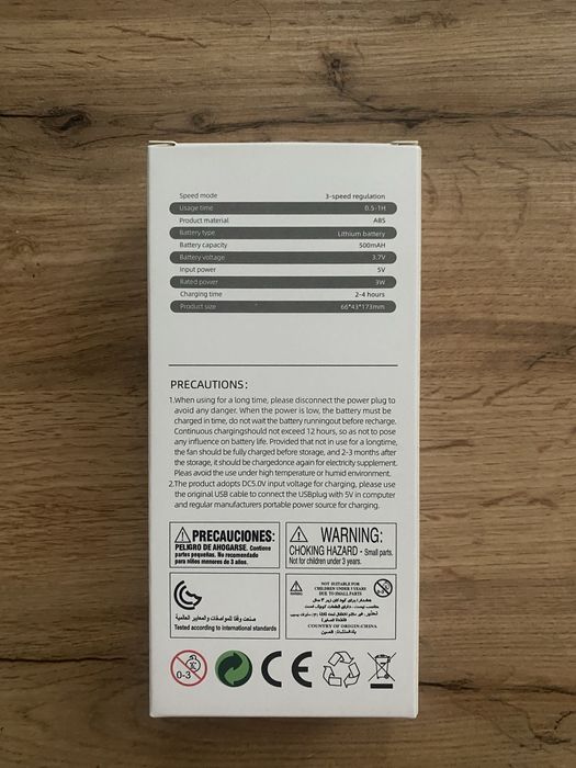 USB-вентилятор із зволожувачем повітря