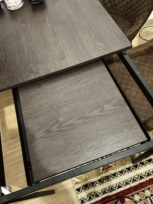 Mesa de Jantar Extensível Castanha