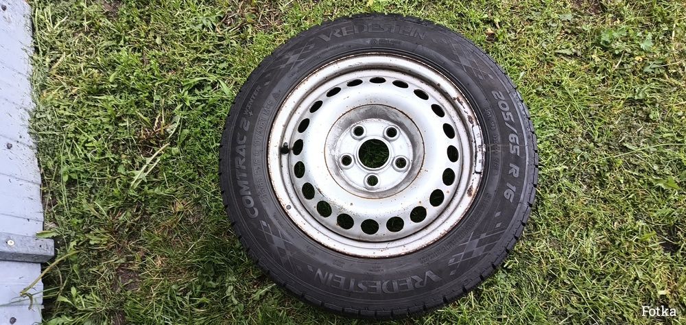 Felgi i Bus VwT5, T6 plus opony 205×65  C